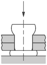 press riveting machine